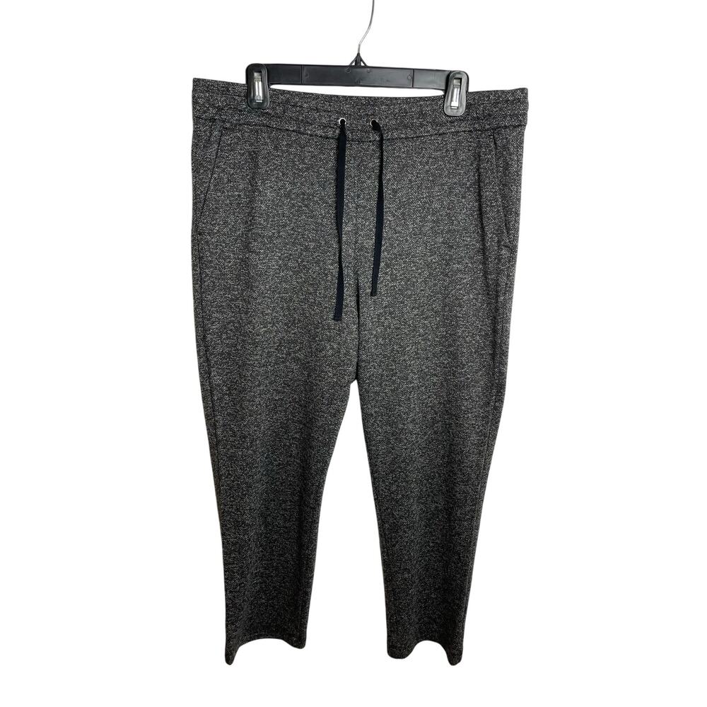 Loft Petite Cropped Dress Pants Womens Large Pull On Stretch Career Comfort